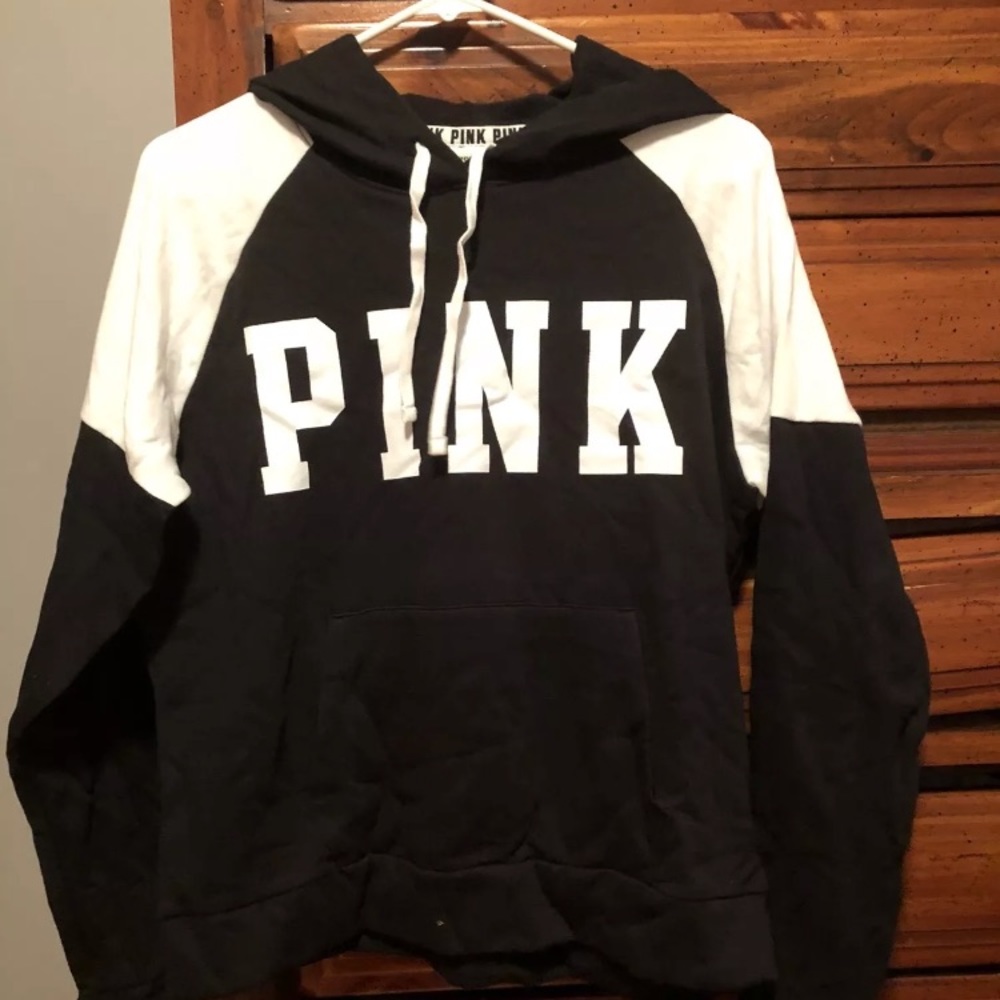 Pink Victoria's secret sweatshirt